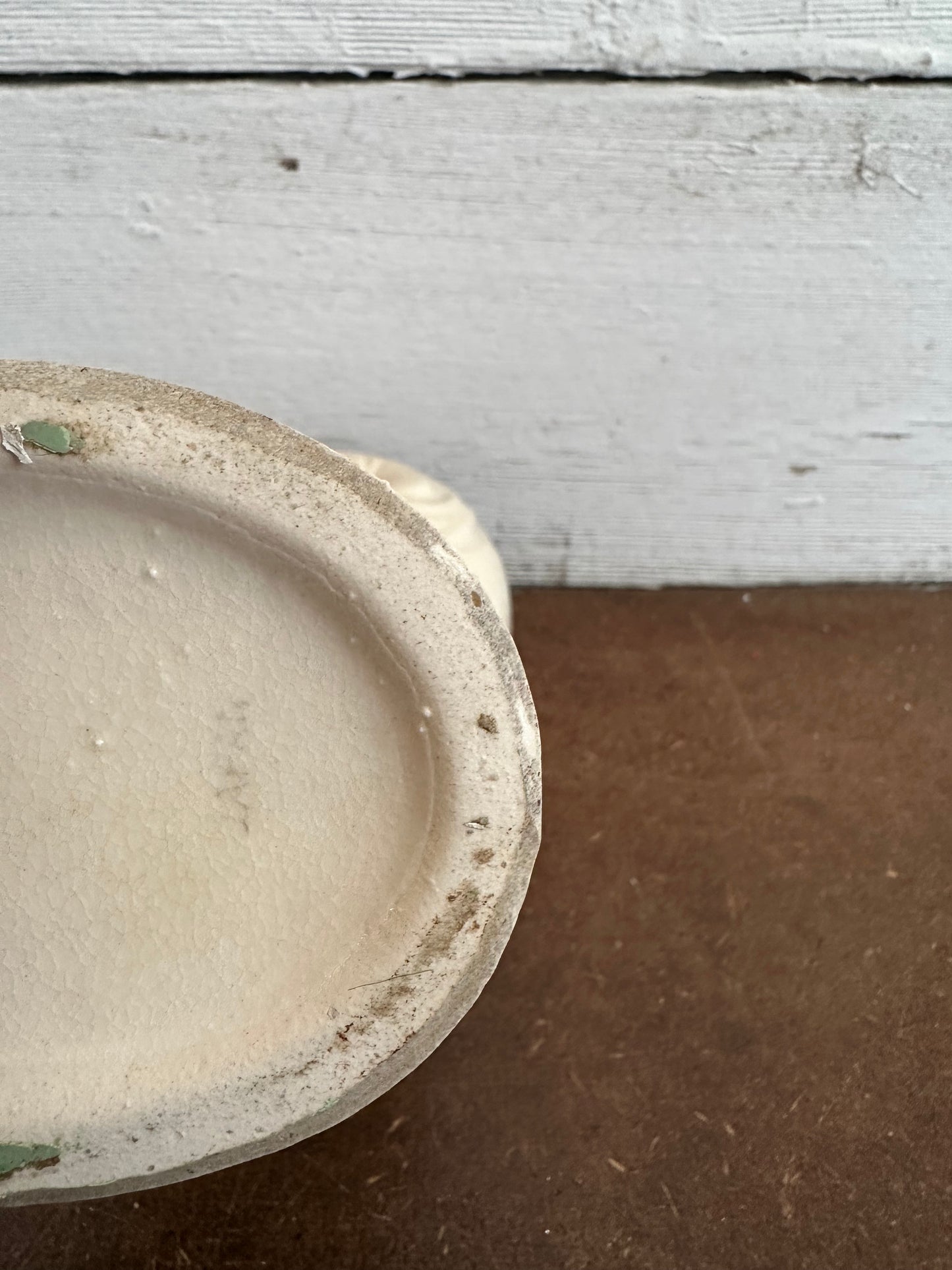 Vtg Ceramic Squirrel Planter