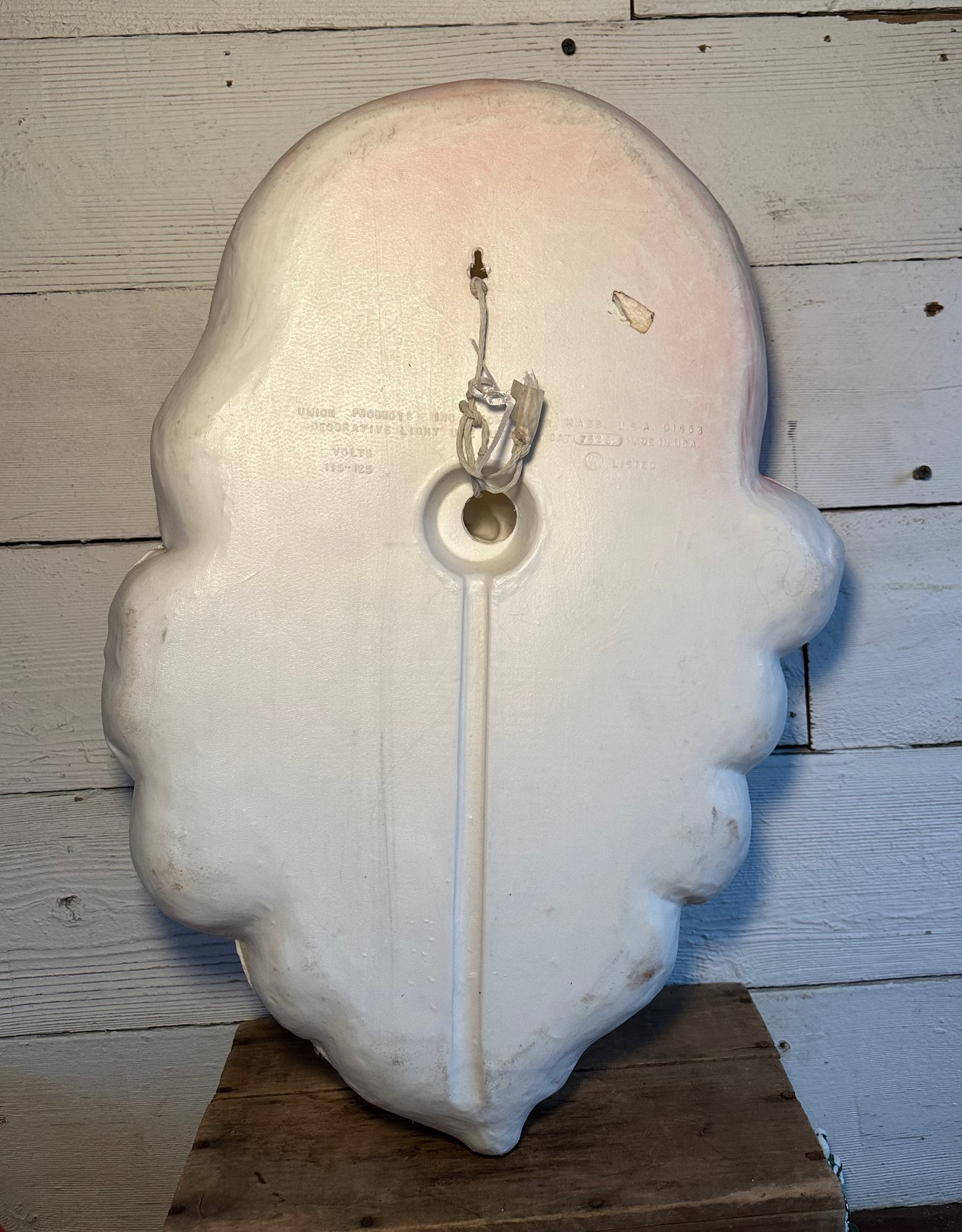 Vintage Santa Face Blow Mold