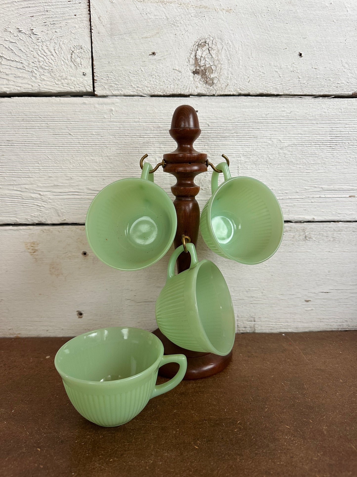 Jadeite Handled Mug (Set of 4)