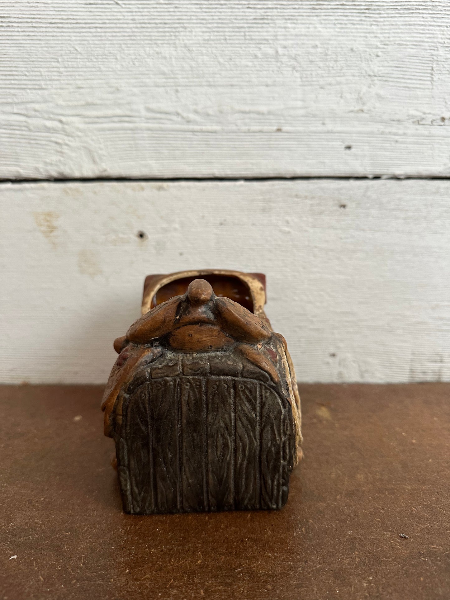 Vtg Saddle Planter