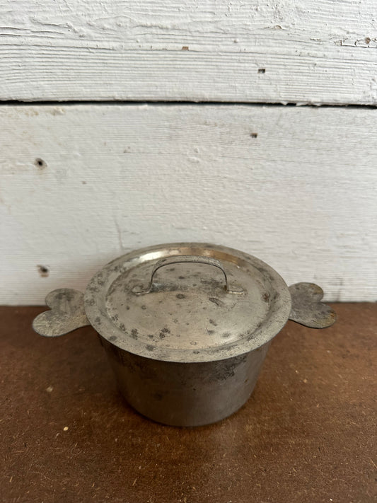 Metal Cordon Bleu Pot w/Lid