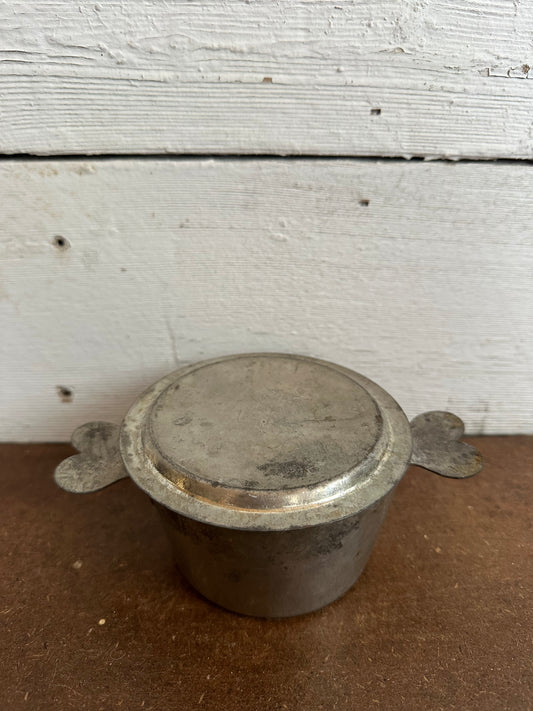Metal Cordon Bleu Pot w/Lid